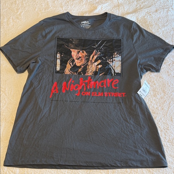 Nightmare on Elm Street Graphic Tee - Dark Gray - Picture 1 of 4